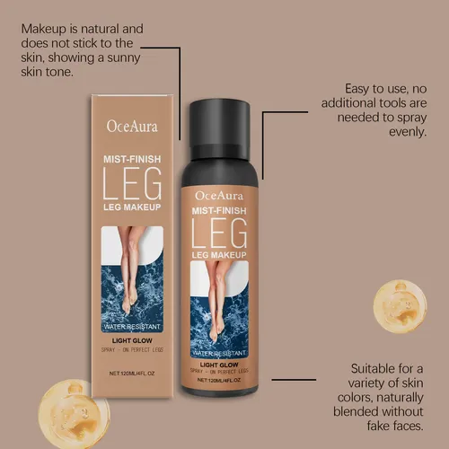 Autobronceadores Corporales, Maquillaje En Aerosol Con Aeróg