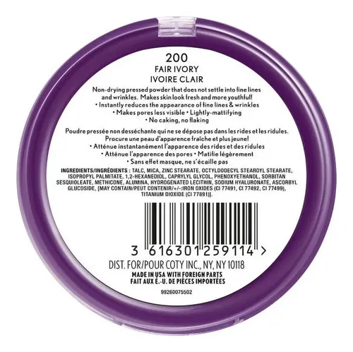 Polvo Compacto Difuminador De Arrugas Simply Ageless