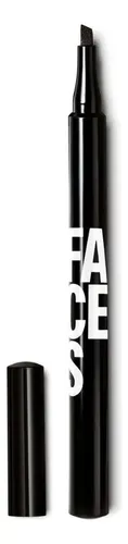 Lápiz Delineador De Ojos En Fibra Negro Faces 1 Ml Natura