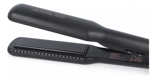 Plancha de Pelo Eurostil Airglide Pro Cerámica Cool Air Flow Negro