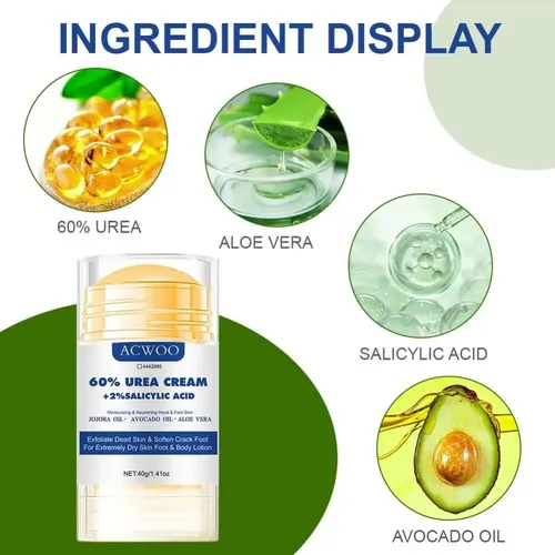/crema Acwoo Con 60% De Urea, Crema For Pies Con Urea .\