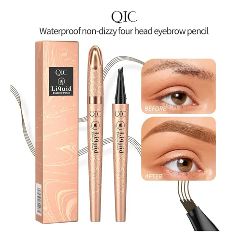 Delineador De Cejas Preciso Impermeable Marrón Oscuro