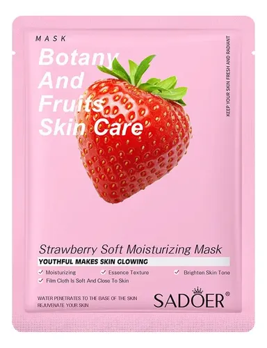Set De Mascarillas Faciales Sadoer Variado X 5 Unidades Todo Tipo De Piel