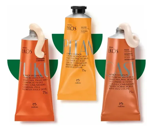 Crema Hidratante Para Manos Ekos Pitanga 75 G Natura