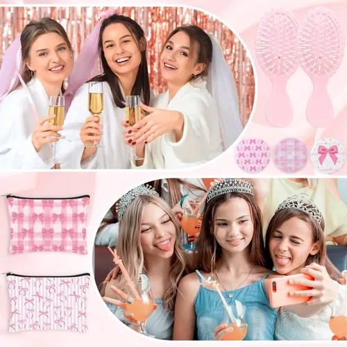 Set De Accesorios Para El Cabello Xeqwzvfr 12 Uds Con Lazo R