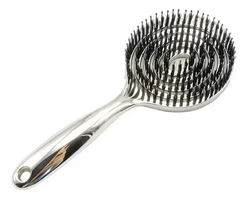 Cepillo De Cerdas For Volumen Y Alisado Del Cabello W. .-