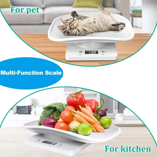 Báscula Digital Ytcykj Para Gatos Y Perros Recién Nacidos De