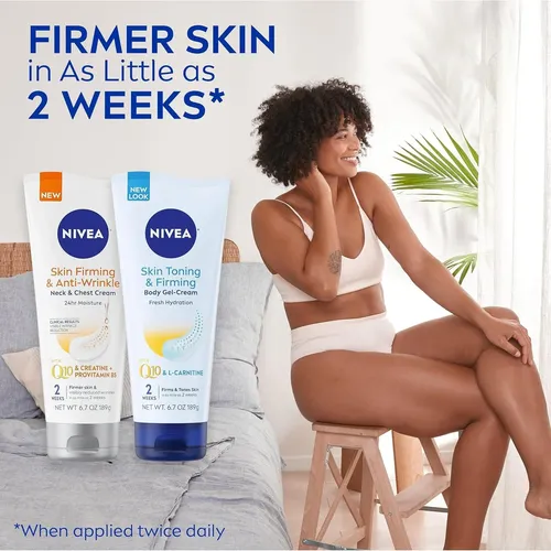 Nivea Crema Reafirmante Cuello, Pecho Y Cuerpo 6.7 Oz X2