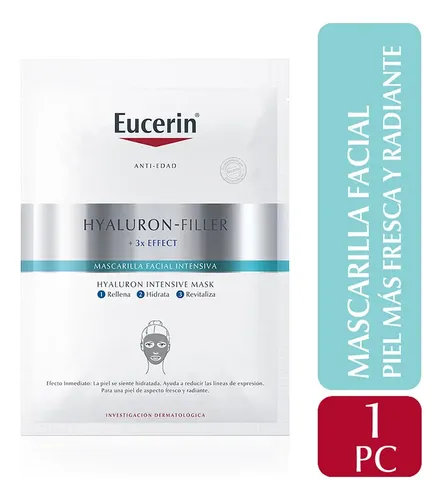 Eucerin Hyaluron-Filler Mascarilla Facial Intensiva para piel Sensible 10mL 10g