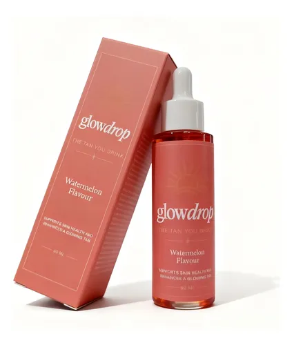 Gotas Bronceadoras Bebibles Glowdrop Sin Sol Sandía 50ml