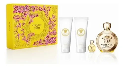 Set Versace Eros Pour Femme EDP 100ml con y Loción Corporal