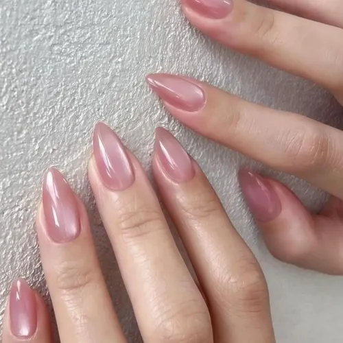 Uñas Press On Premium Corta Profesional Artesanal Kit X20