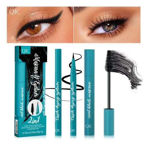 Waterproof Lengthening Mascara & Eyeliner Set, Mascara Prime