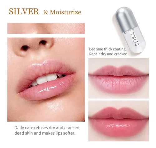 W Kit De Voluminizador Hidratante Para Labios Derol, W,