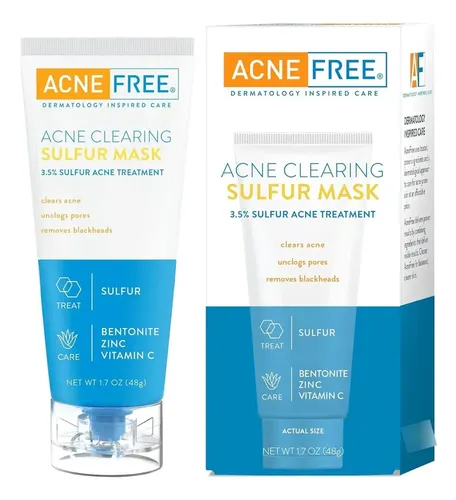 Mascarilla Para El Acné Acnefree 1.7oz Pack 3