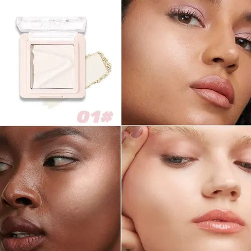 Paleta De Iluminadores Y Contorno Suake 01 Milk Rice White