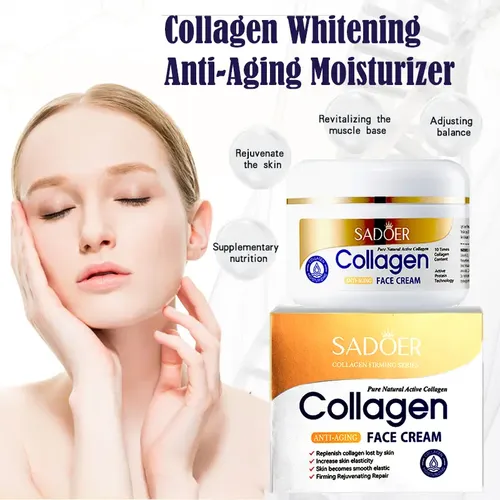 Set De Colágeno Para El Cuidado De La Piel, Crema Facial Bla