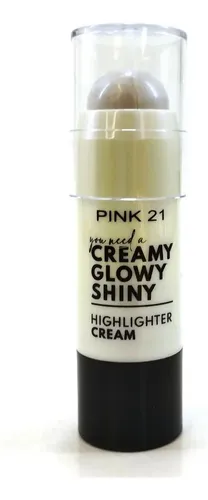 Iluminador Cremoso Barra Highlighter Pink 21 X 36 Unidades