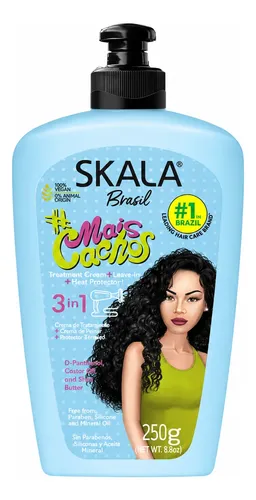 Skala Mais Cachos 3 En 1 Tratamiento+protector Termico 250 G
