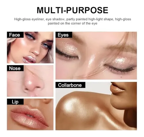 Maquillaje En Barra De Sombra De Ojos Rosa, Protector De Ojo