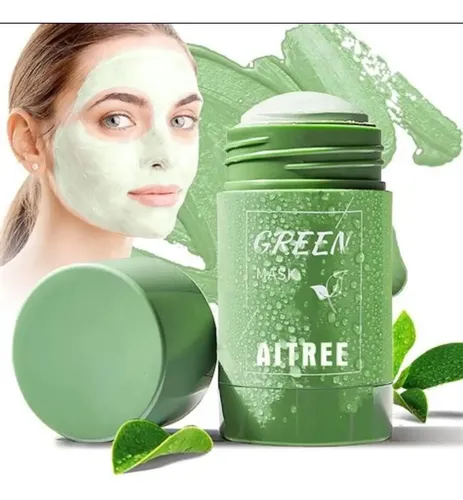 Mascarilla Facial Meidián Green Mask Stick 40g Vegana