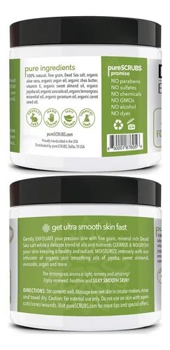 Exfoliante Corporal Purescrubs Premium Lemongrass 480 Ml