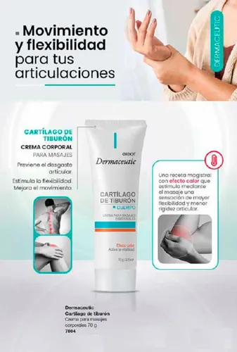 Gigot Dermaceutic Crema Cartilago De Tiburon 70 Gr.