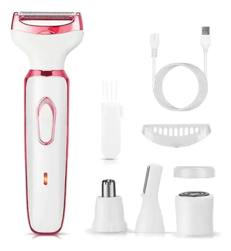 Depiladora Electrica Mujer 4 En 1 Daling Dl-6049 Recargable