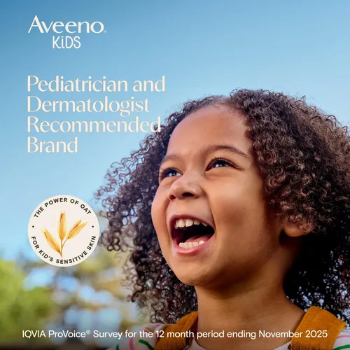 Jabón Facial Y Corporal Aveeno Kids Para Piel Sensible