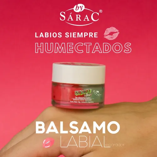 Lip Balm Reparador By Sarac Sandy X15 G