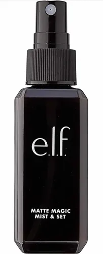 E.l.f. Matte Magic Must & Set, Fijador De Maquillaje En Spra Tono Del Primer Transparente