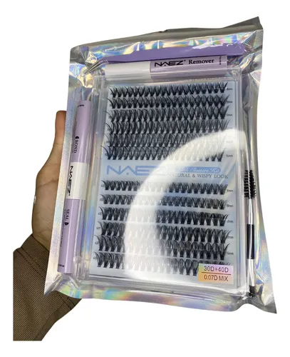 Kit De Pestañas-pegamento-sellador-removedor-pinza -peine