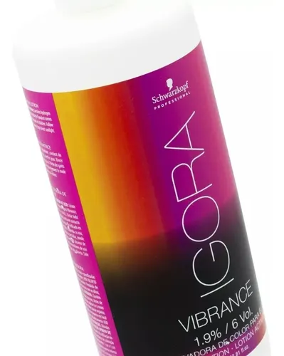 Revelador Crema Oxidante Cabello 6 Vol. Igora Vibrance 1l