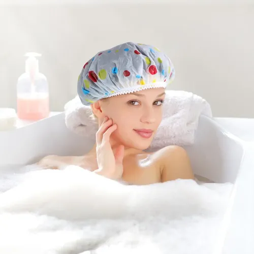 Gorro De Baño Elástico Impermeable Reutilizable De 12 Piezas 12 Types