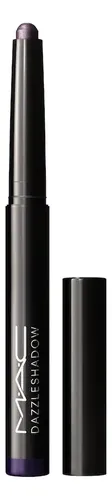 Sombra de ojos en barra cremosa Mac Dazzleshadow, color Black Ice