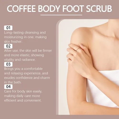 Lexfoliante De Café Jaysuing Para Una Piel Suavec