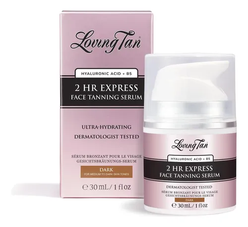Sérum Bronceador Facial Loving Tan 2 Hr Express Dark 30 Ml