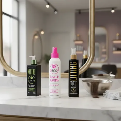 Lifting Capilar+shock De Keratina Sin Formol+shampoo Neutro