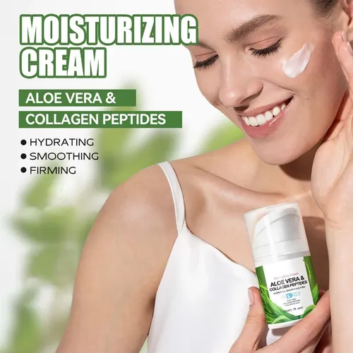 Crema Hidratante G Alovera Y Colágenos Peptides Hydrati