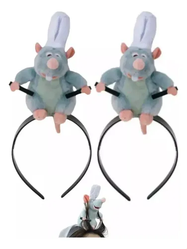 Diademas Ratatouille, 2 Piezas, Tarjetas Para El Cabello