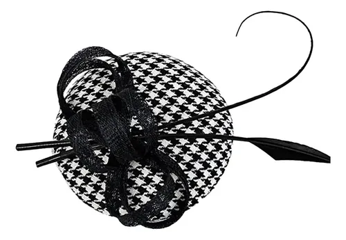 Cinta De Flores Fascinator Rejilla De Plumas Para El