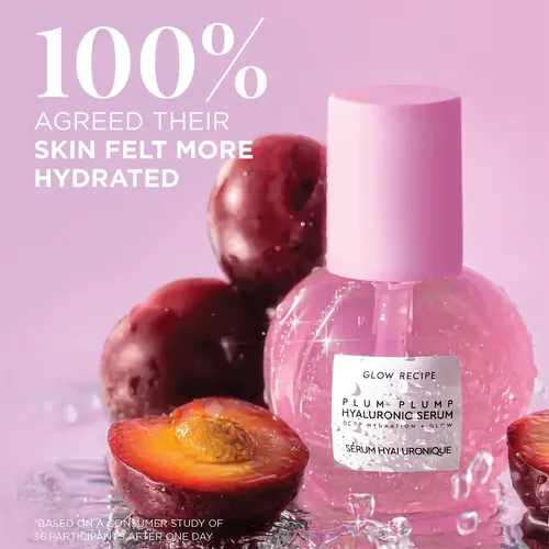 Sérum De Ácido Hialurónico Glow Recipe Plum Plump 30 Ml Todo Tipo De Piel Día/noche
