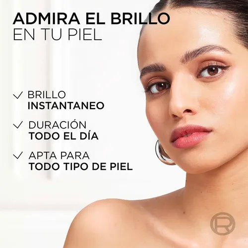 Iluminador En Barra Lumi Highlight Stick De L’oréal Paris Pink Ballet