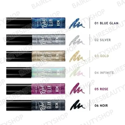 Gel Con Glitter Para Ojos Y Labios Delineador Liquido