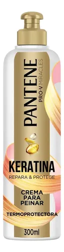 Crema para peinar termoprotectora Pantene Keratina Pro Vitamina B5 300 ml