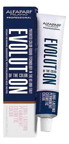 Tintura Alfaparf Evolution X 60ml Tono A Elección