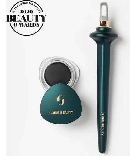 Dúo Delineador Guide Beauty, Lápiz Y Crema Larga Duración