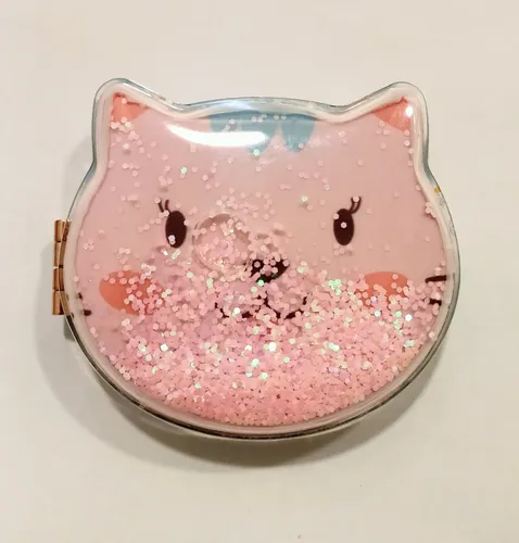 Espejito De Cartera Doble Con Aumento