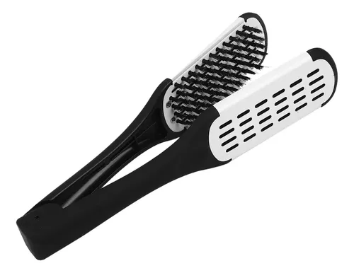 Herramienta Profesional De Alisado De Peluquería -si Black White