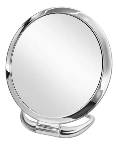 Espejo De Maquillaje Plegable Astilla Redonda